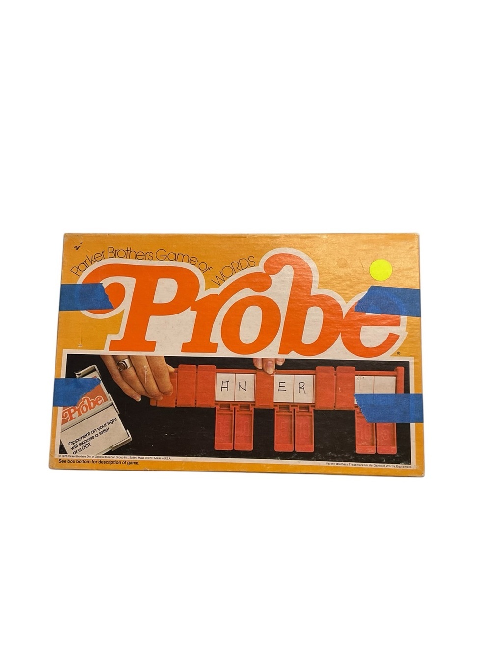 Vintage Parker Brothers Probe Word Game